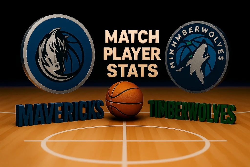 Dallas Mavericks Vs Timberwolves Match Player Stats