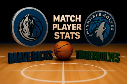 Dallas Mavericks Vs Timberwolves Match Player Stats