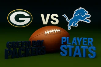 Green Bay Packers Vs Detroit Lions Match Player Stats