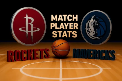 Houston Rockets Vs Dallas Mavericks Match Player Stats
