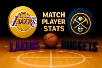 Lakers Vs Denver Nuggets Match Player Stats