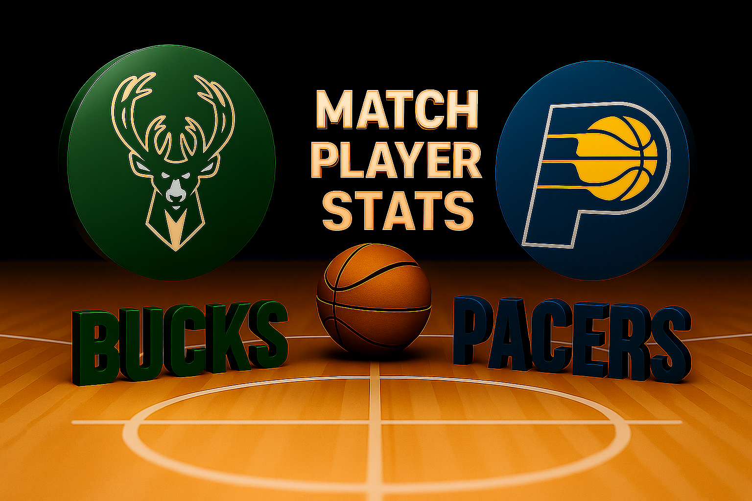 Milwaukee Bucks Vs Pacers Match Player Stats