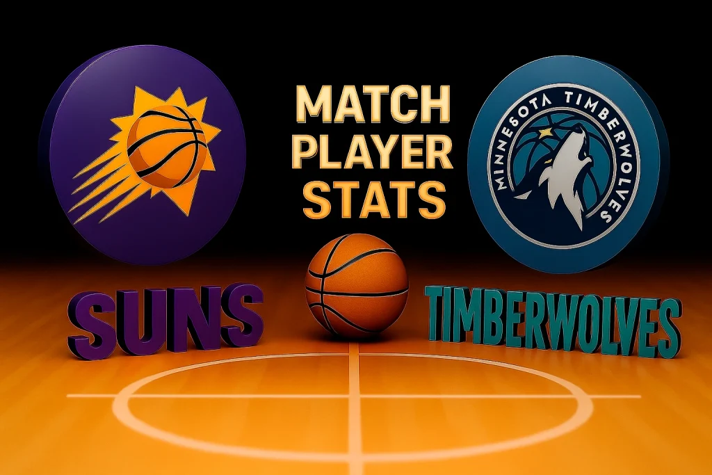 Phoenix Suns Vs Timberwolves Match Player Stats
