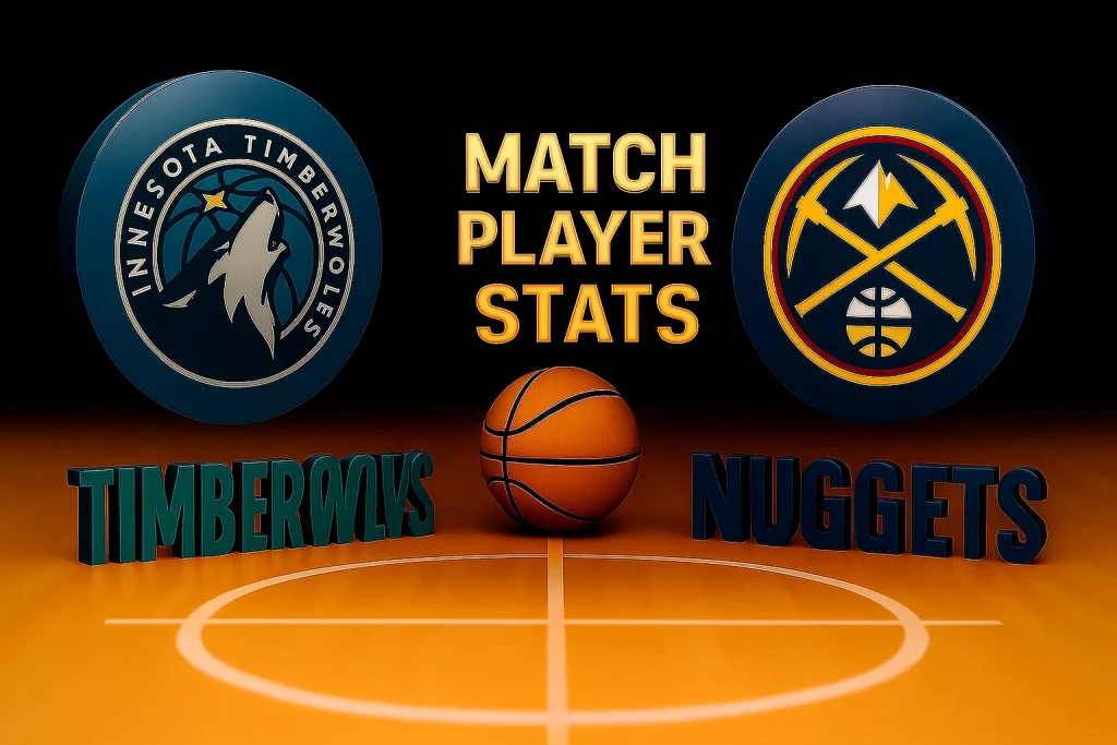 Timberwolves Vs Denver Nuggets Match Player Stats