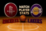 Houston Rockets Vs Lakers Match Player Stats