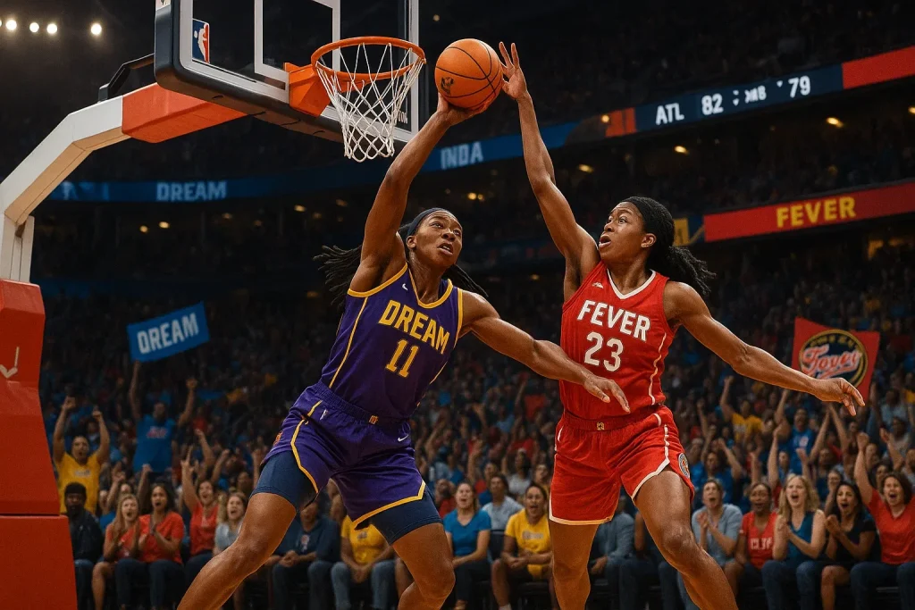 Atlanta Dream Vs Indiana Fever Match Player Stats