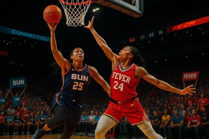 Indiana Fever vs Connecticut Sun Match Player Stats
