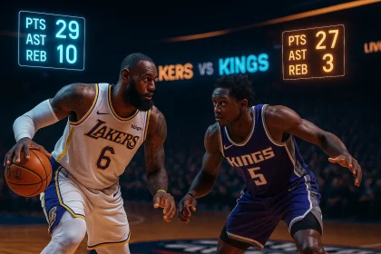 Lakers Vs Sacramento Kings Match Player Stats