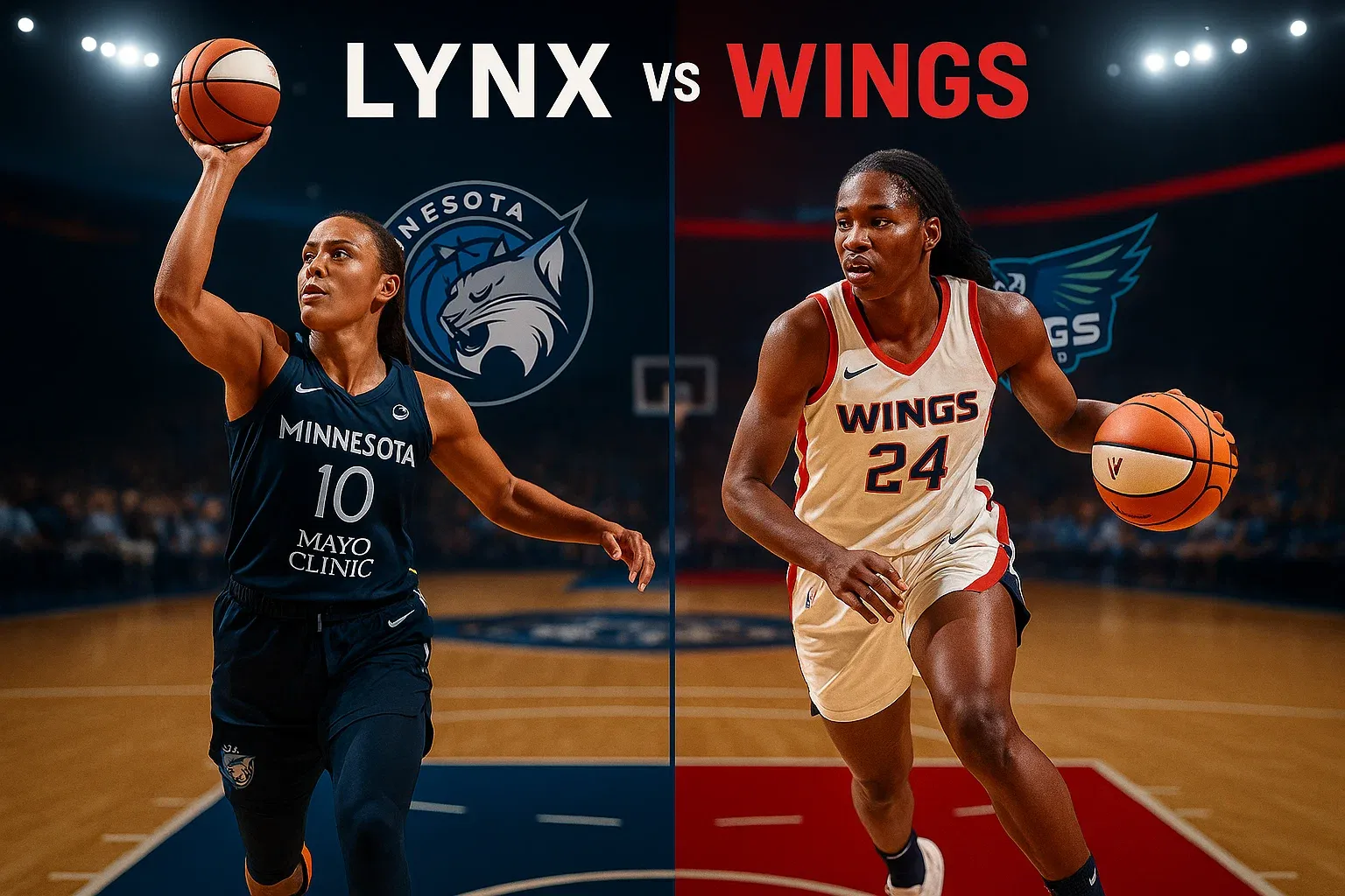 Minnesota Lynx Vs Dallas Wings Match Player Stats