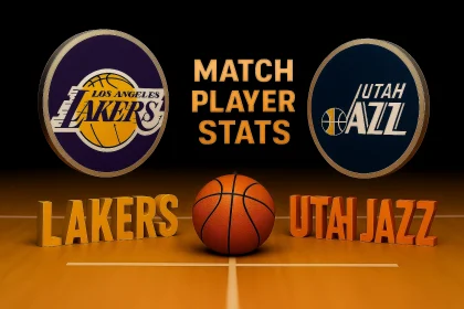 lakers vs utah jazz match player stats