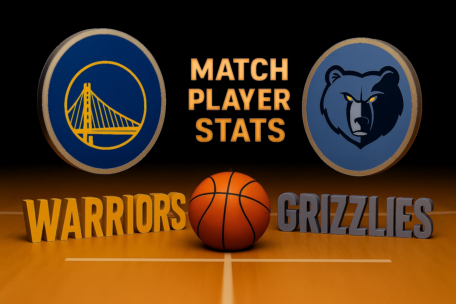 golden state warriors vs memphis grizzlies match player stats