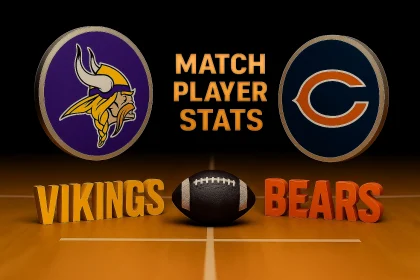 Minnesota Vikings vs Chicago Bears Match Player Stats