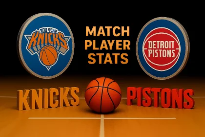 Knicks vs Detroit Pistons Match Player Stats