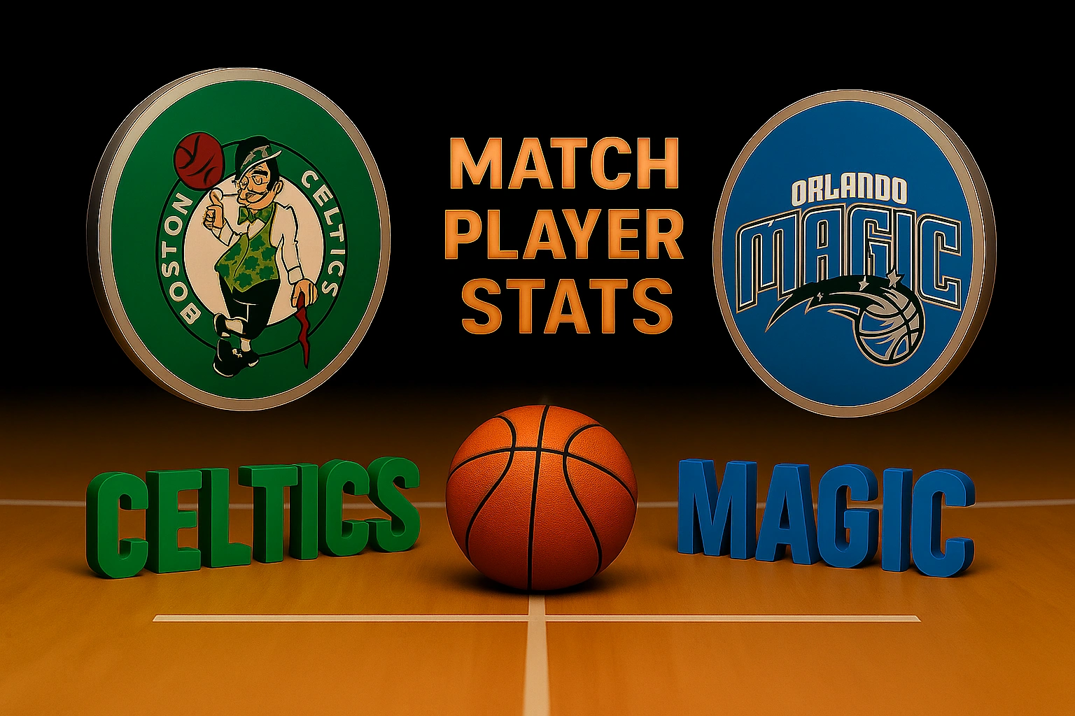 boston celtics vs orlando magic match player stats