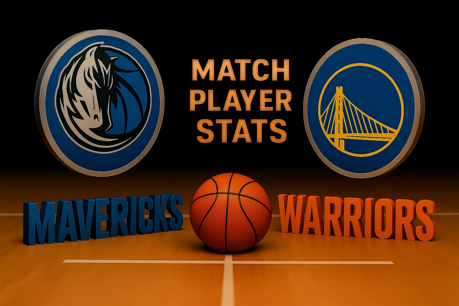 Dallas Mavericks vs Golden State Warriors Match Player Stats
