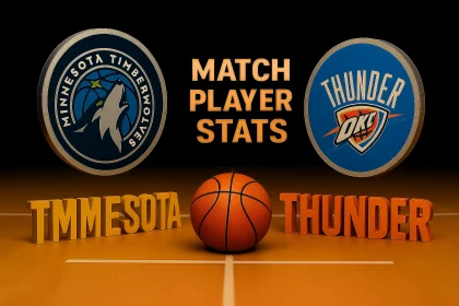 minnesota timberwolves vs oklahoma city thunder match player stats