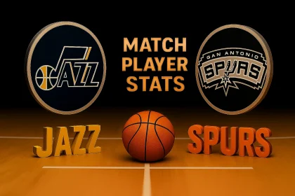 utah jazz vs san antonio spurs match player stats