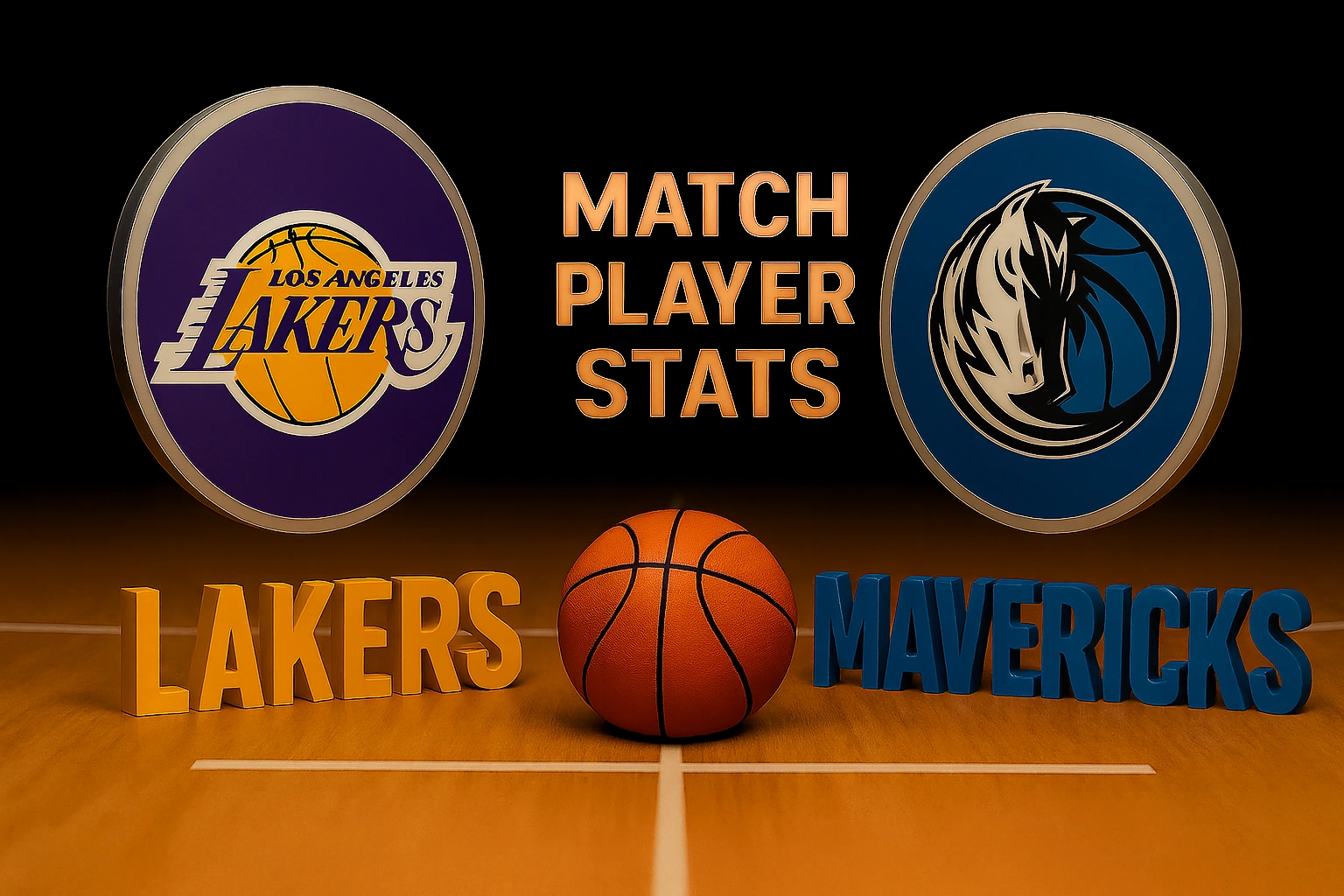 Lakers vs Dallas Mavericks Match Player Stats