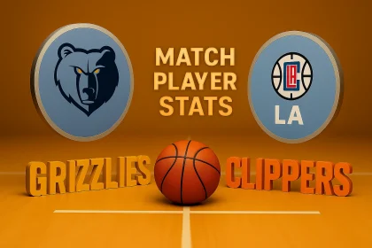 memphis grizzlies vs la clippers match player stats