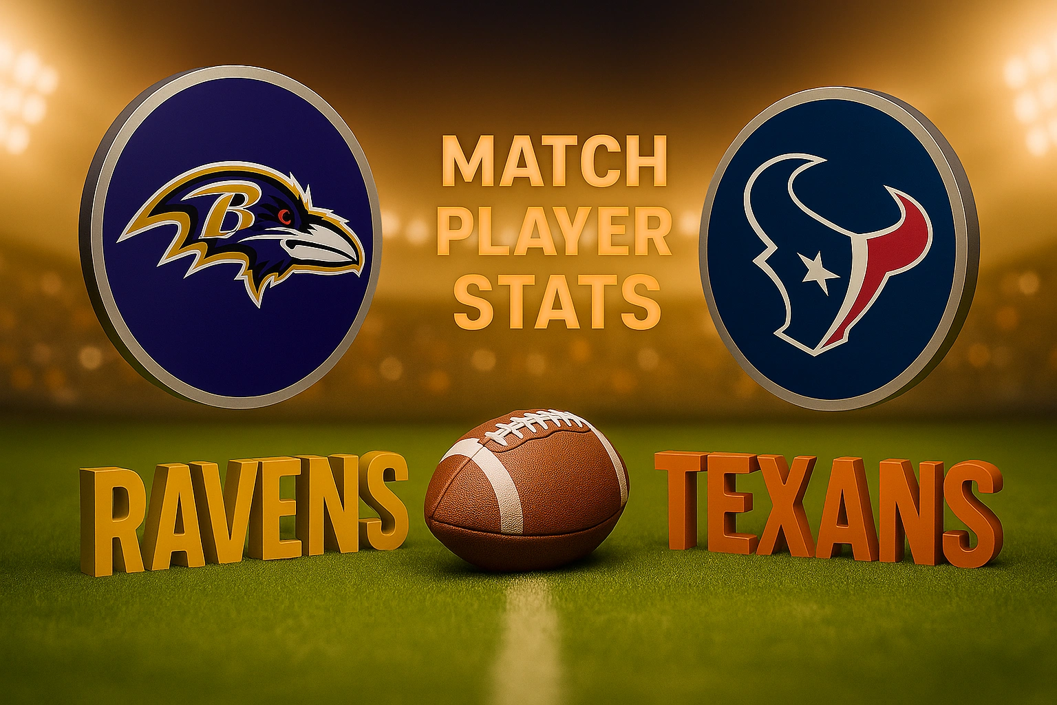 Baltimore Ravens vs Texans Match Player Stats Baltimore Ravens vs Texans Match Player Stats