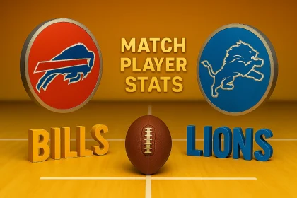 Buffalo Bills vs Detroit Lions Match Player Stats