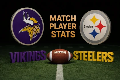 Minnesota Vikings vs Pittsburgh Steelers Match Player Stats