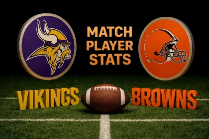 minnesota vikings vs cleveland browns match player stats