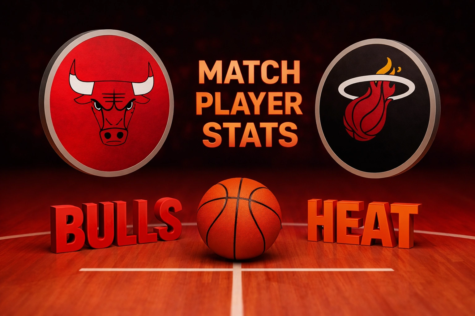 Chicago Bulls vs Miami Heat Match Player Stats