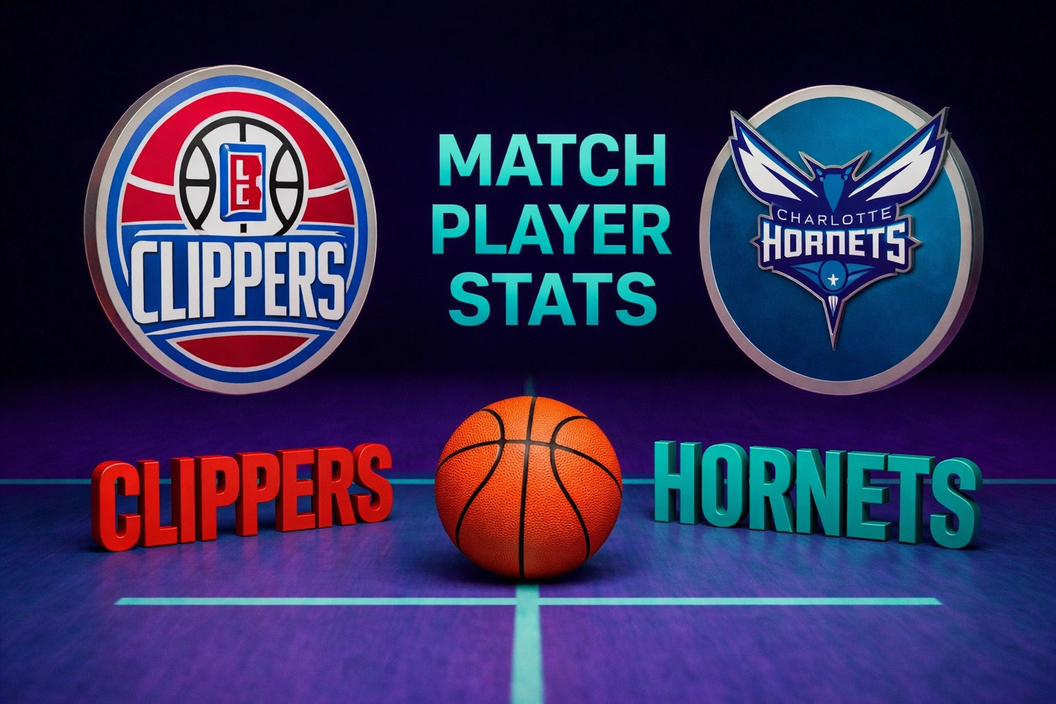 LA Clippers vs Charlotte Hornets Match Player Stats