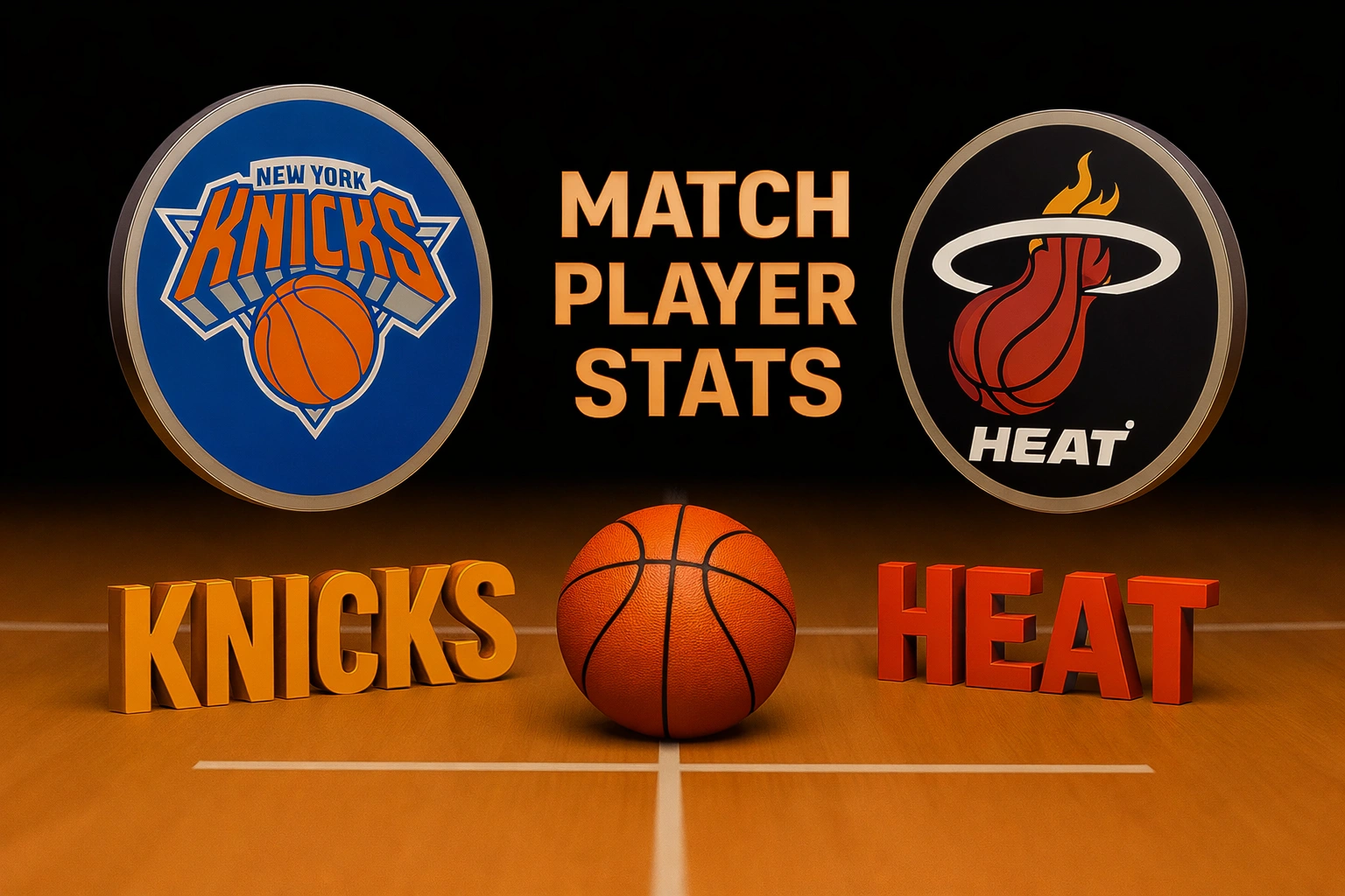 knicks vs miami heat match player stats