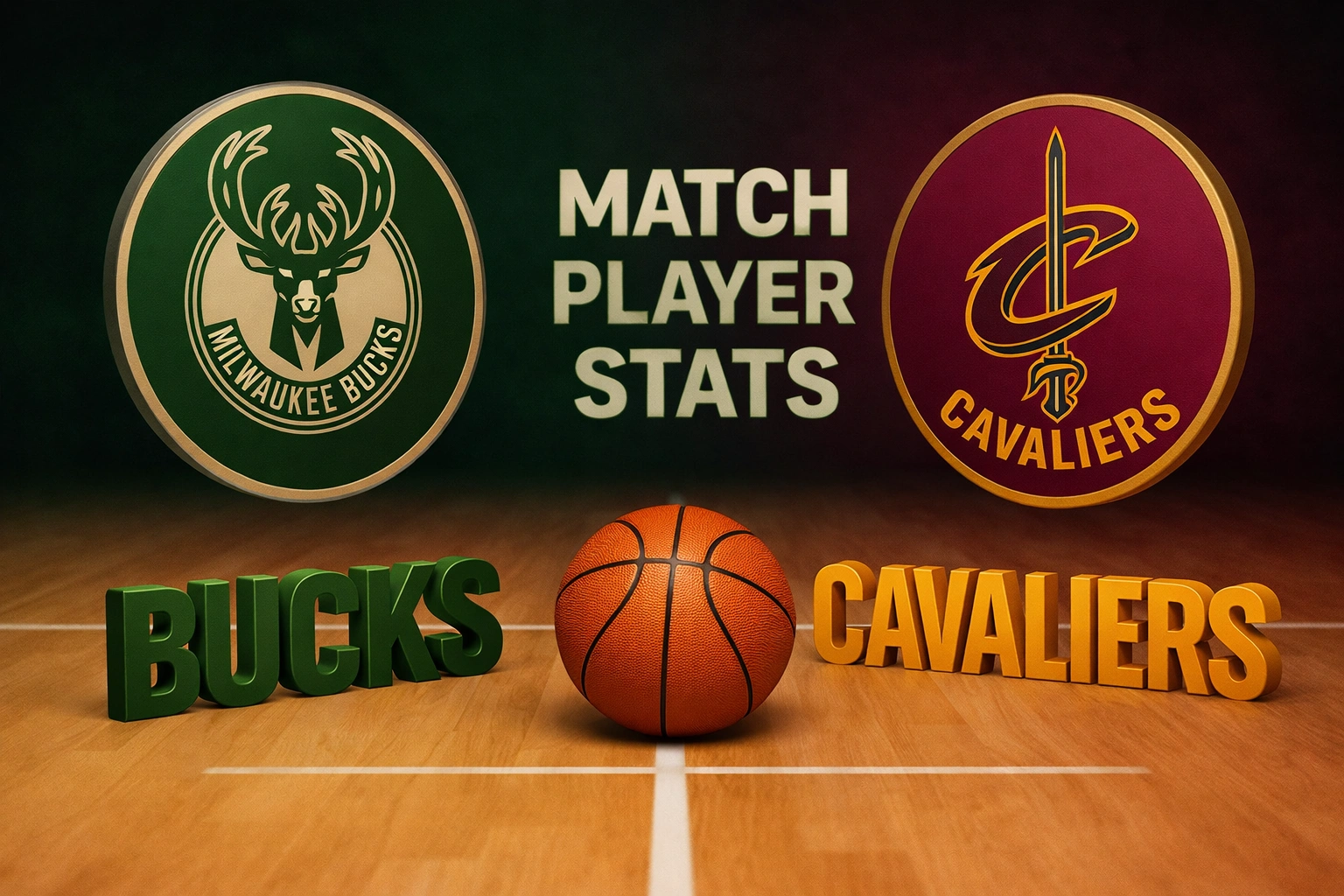 milwaukee bucks vs cleveland cavaliers match player stats