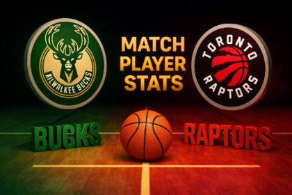 milwaukee bucks vs toronto raptors match player stats