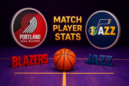 portland trail blazers vs utah jazz match player stats