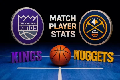 sacramento kings vs denver nuggets match player stats