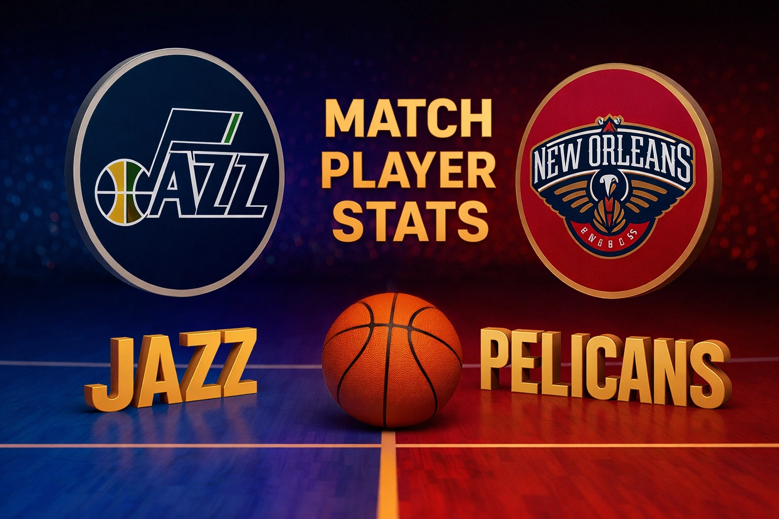utah jazz vs new orleans pelicans match player stats