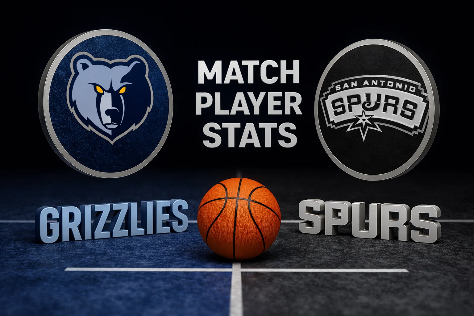 memphis grizzlies vs san antonio spurs match player stats