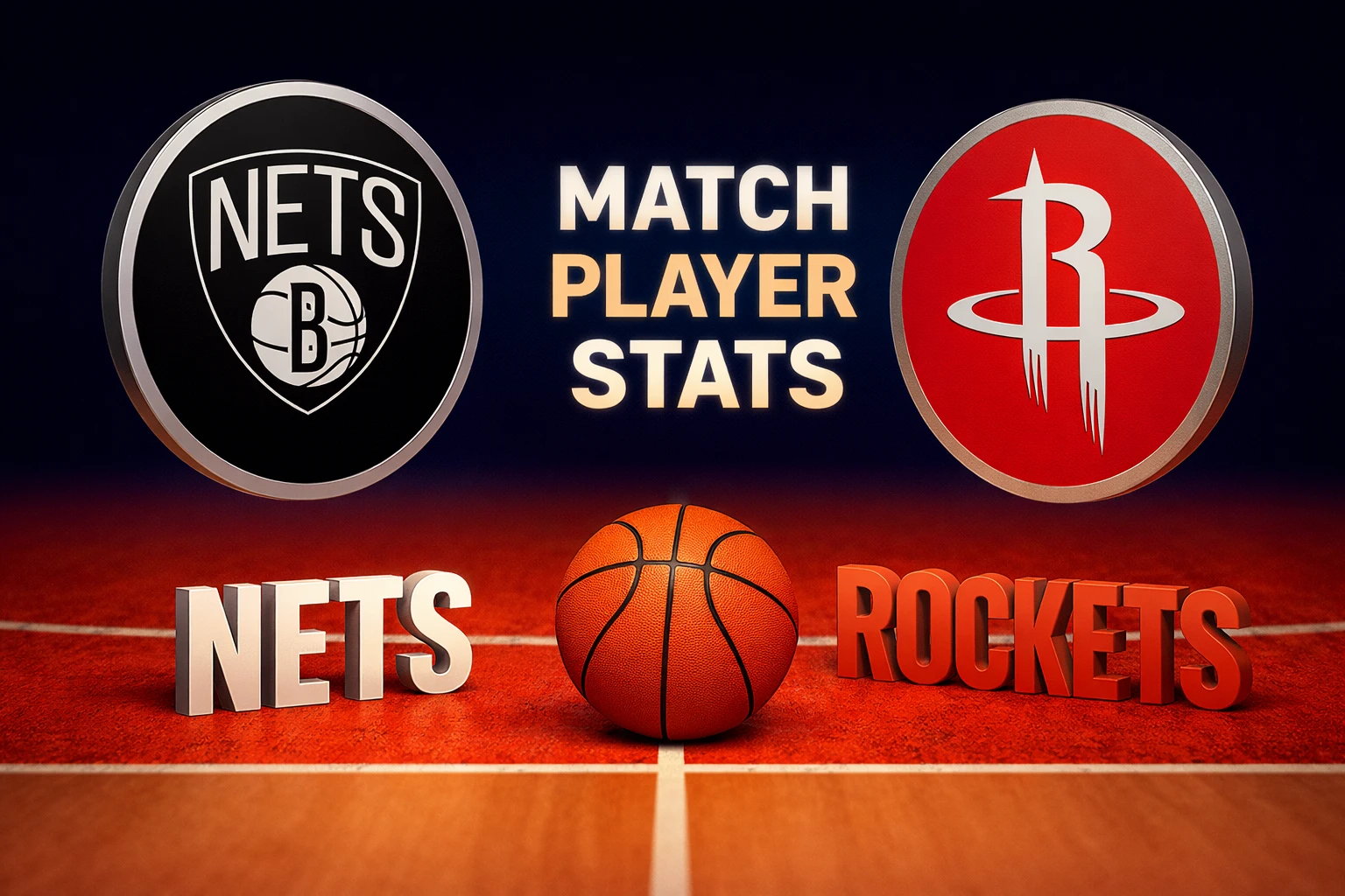 brooklyn nets vs houston rockets match player stats